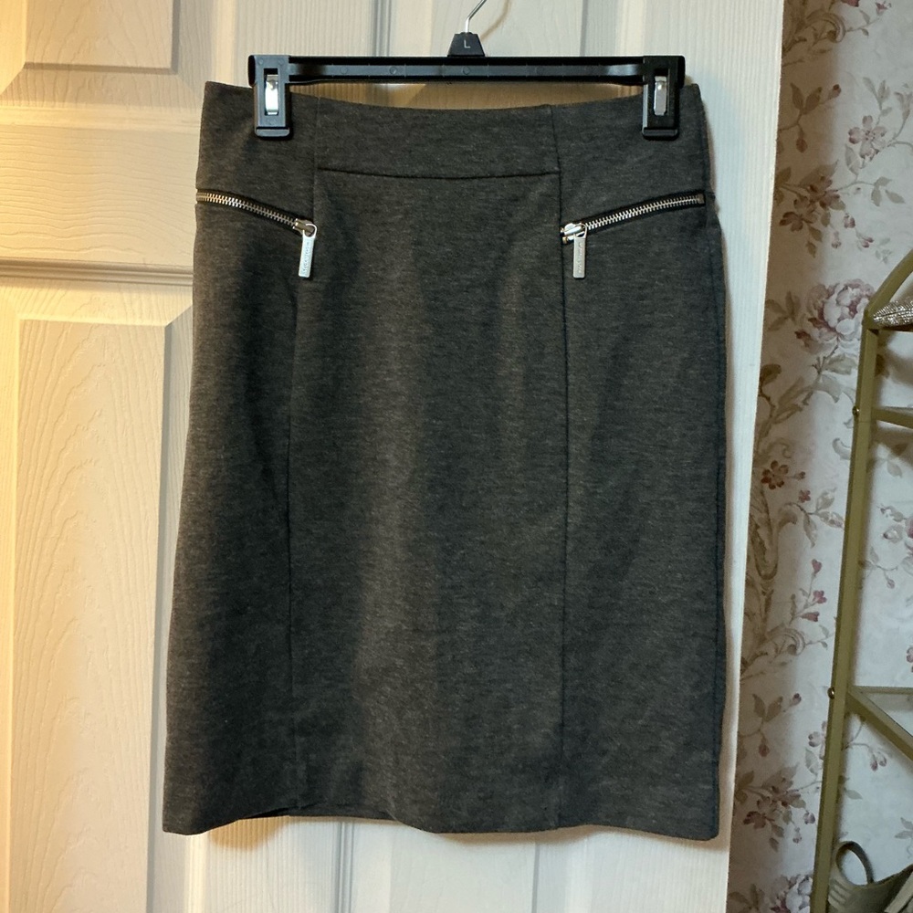 Michael Kors Charcoal Pencil Skirt
